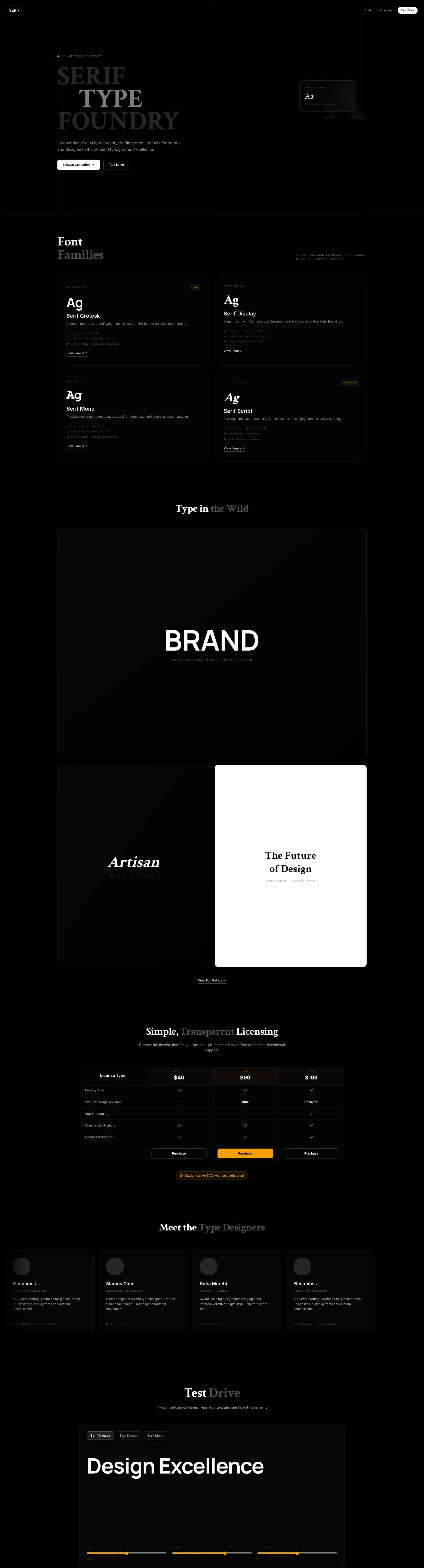 Serif Foundry