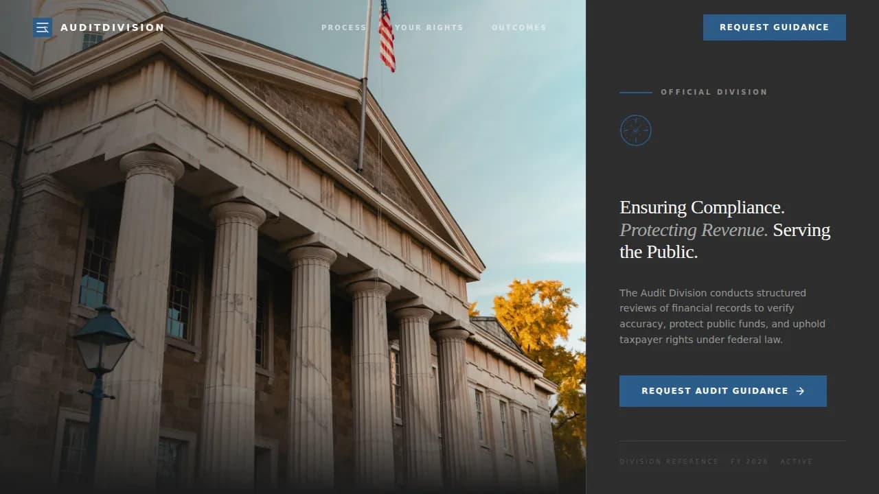 Revenue & Tax Authority Privacy Policy & Terms Website Template