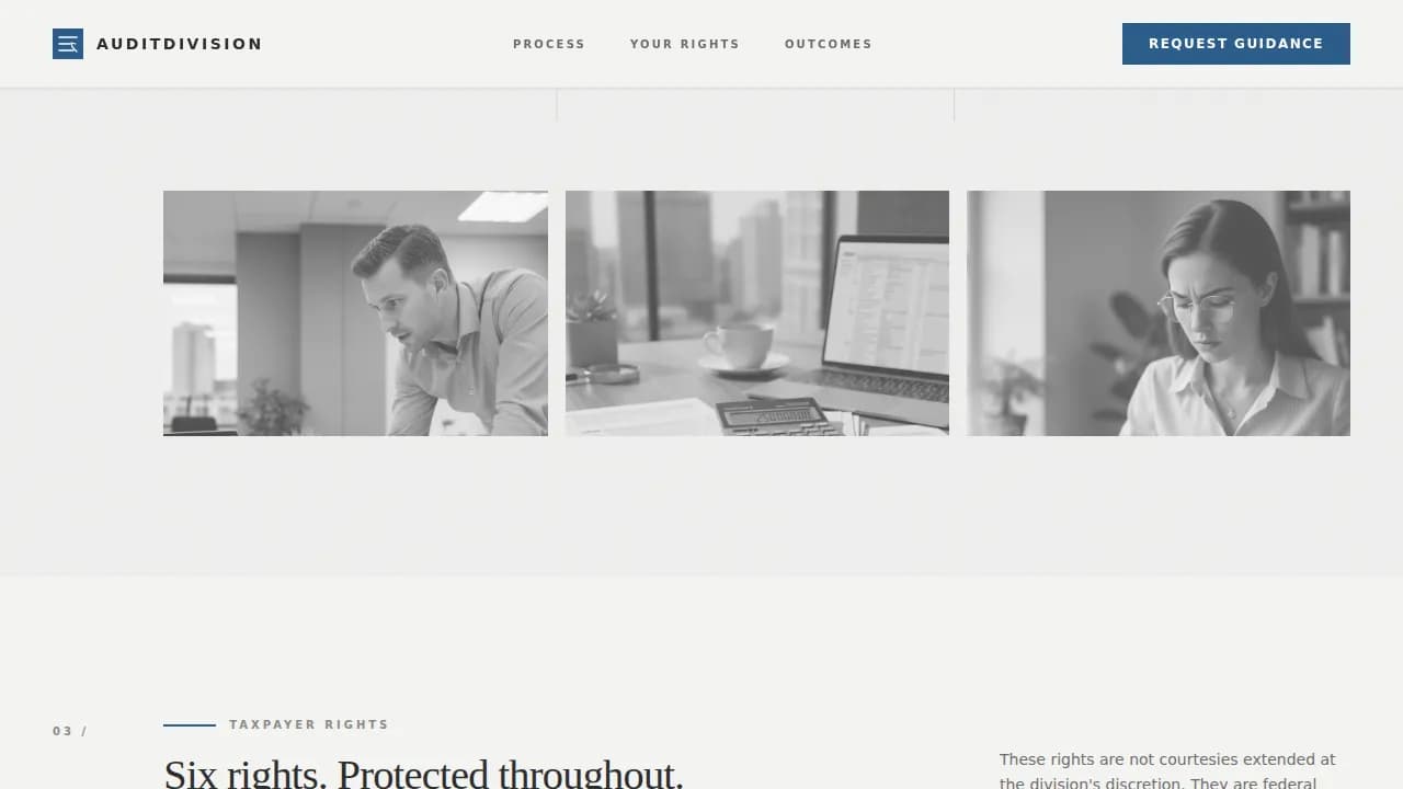 Revenue & Tax Authority Privacy Policy & Terms Website Template