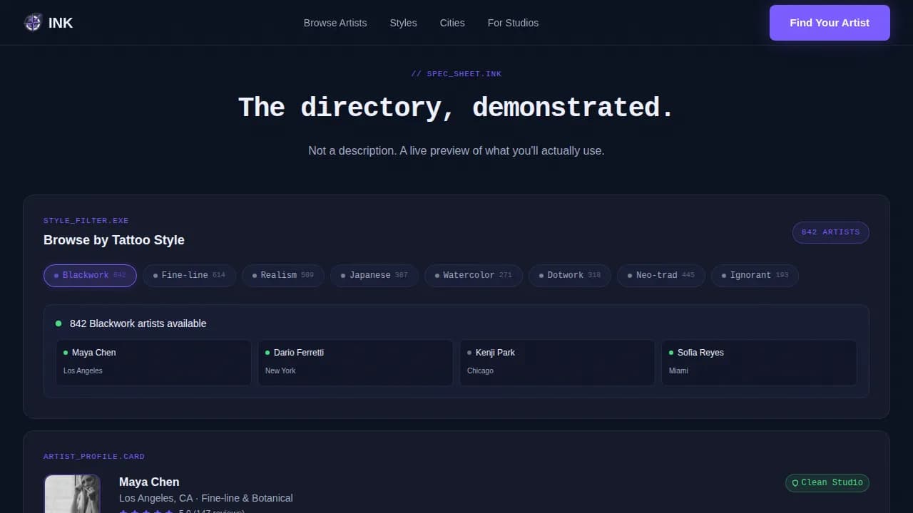 Advanced Directory & Marketplace Platforms Provider Directory Website Template