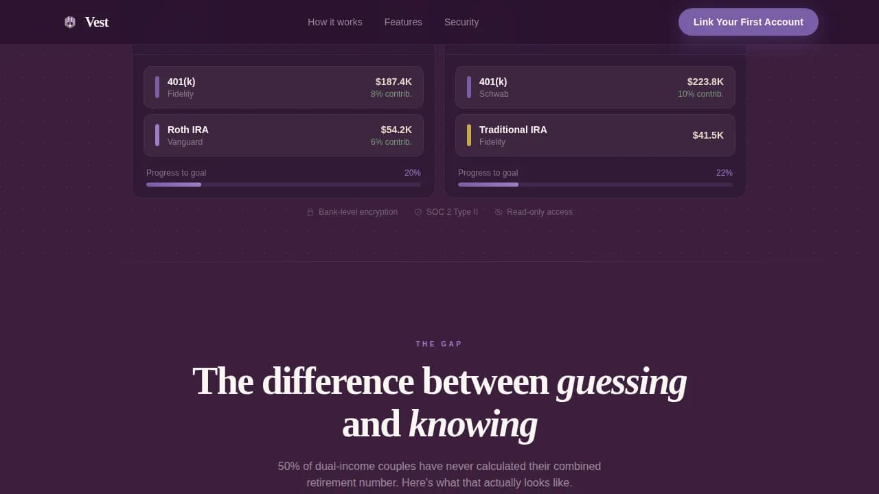 Joint & Family Finance Comparison Website Template