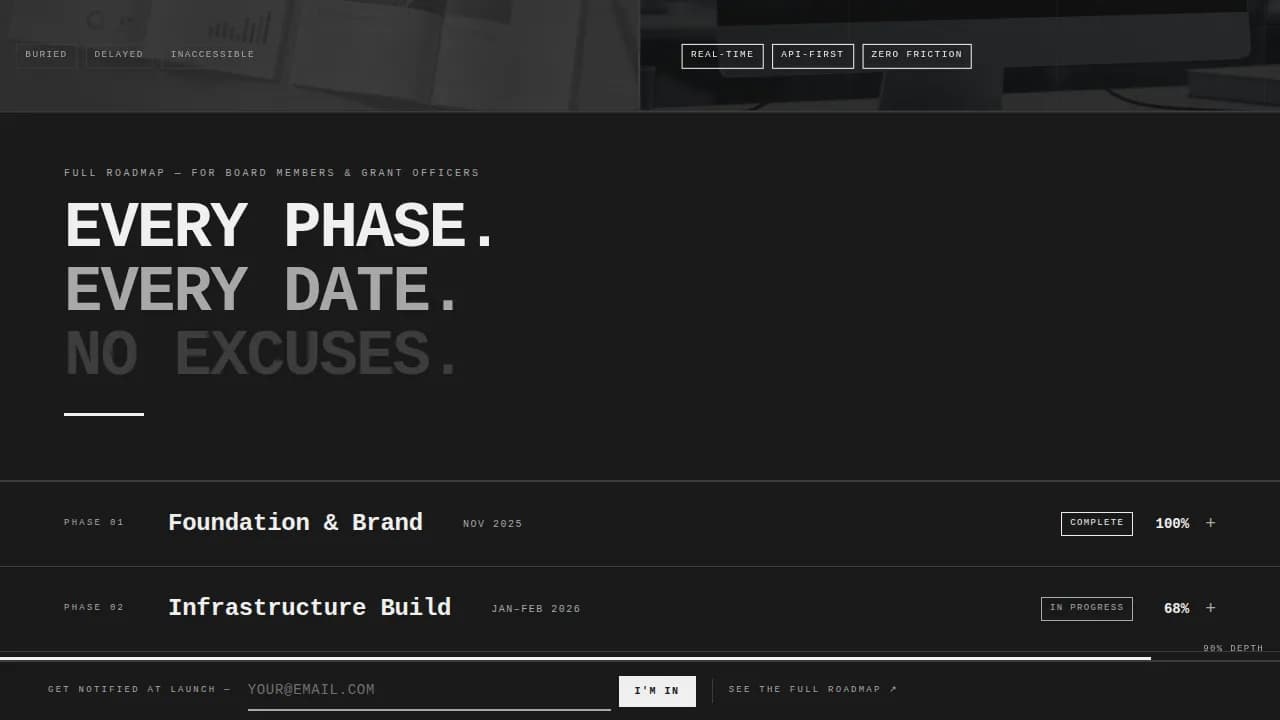 Refresh — Modern Nonprofit Facility Management Landing Page Template