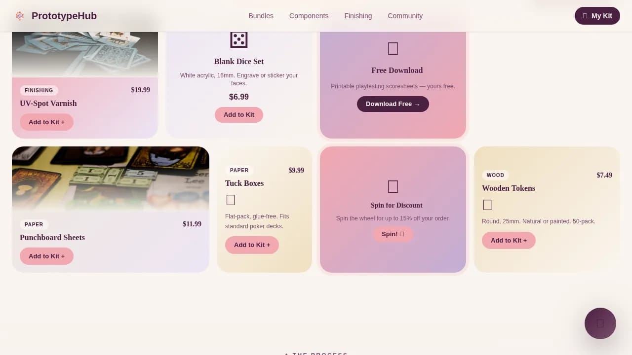 Hobby & Passion Supplies Professional Website Template