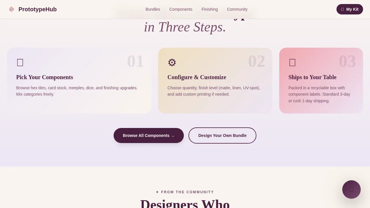 Hobby & Passion Supplies Professional Website Template
