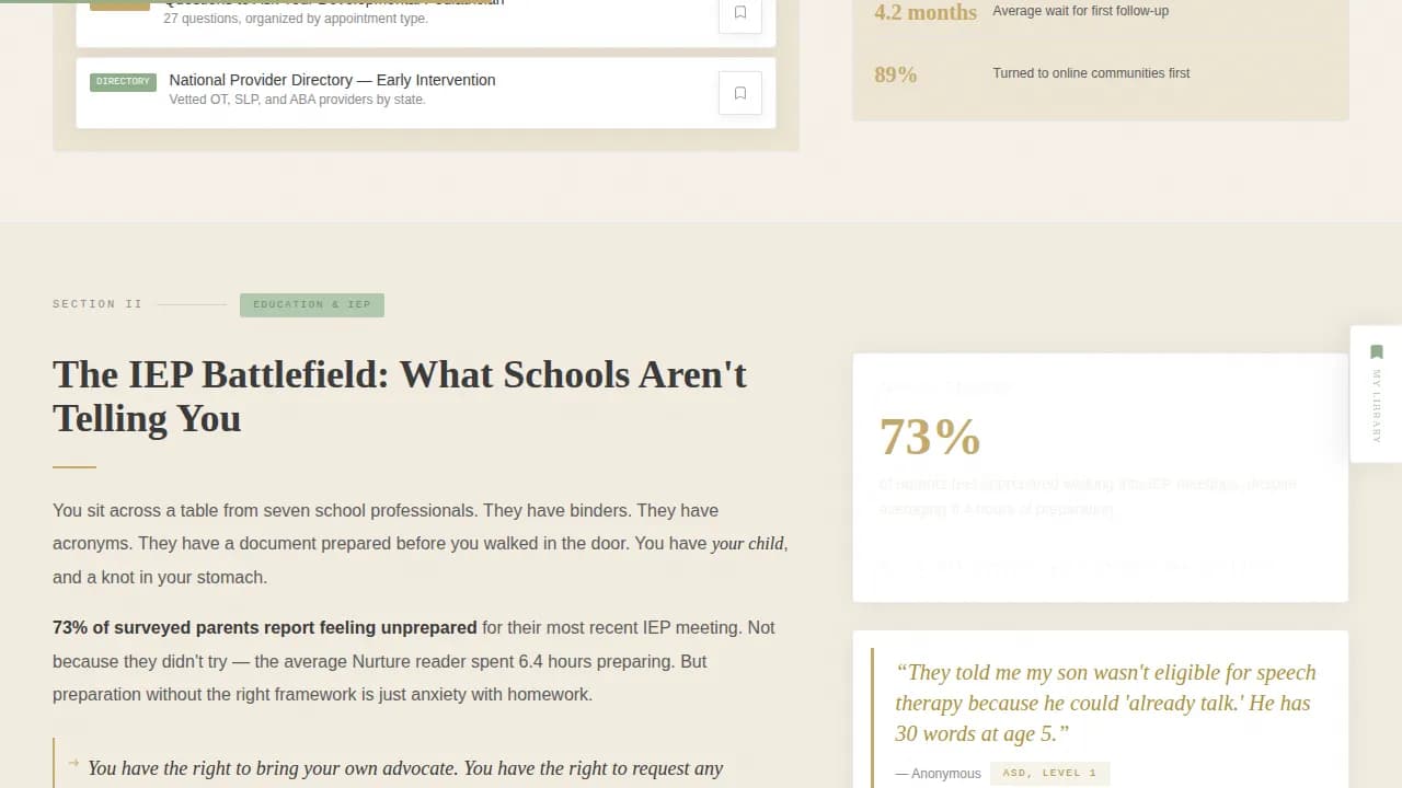 Empower — Evidence-Based Adaptive Parenting Landing Page Template