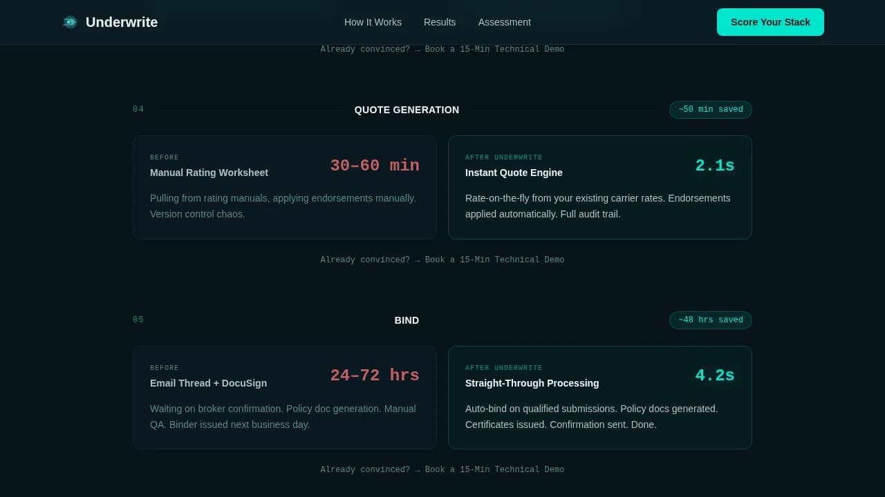 InsurTech & Digital Insurance Booking Website Template