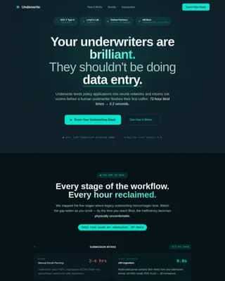 InsurTech & Digital Insurance Booking Website Template