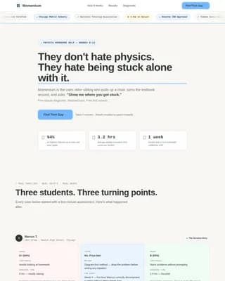 Physics Education Portfolio Website Template