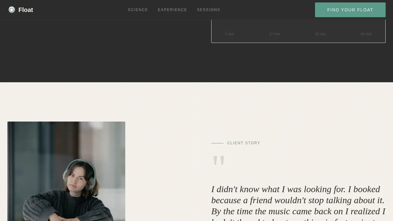 Wellness Modalities Booking Website Template