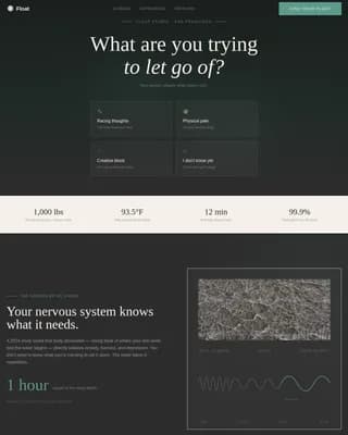 Wellness Modalities Booking Website Template