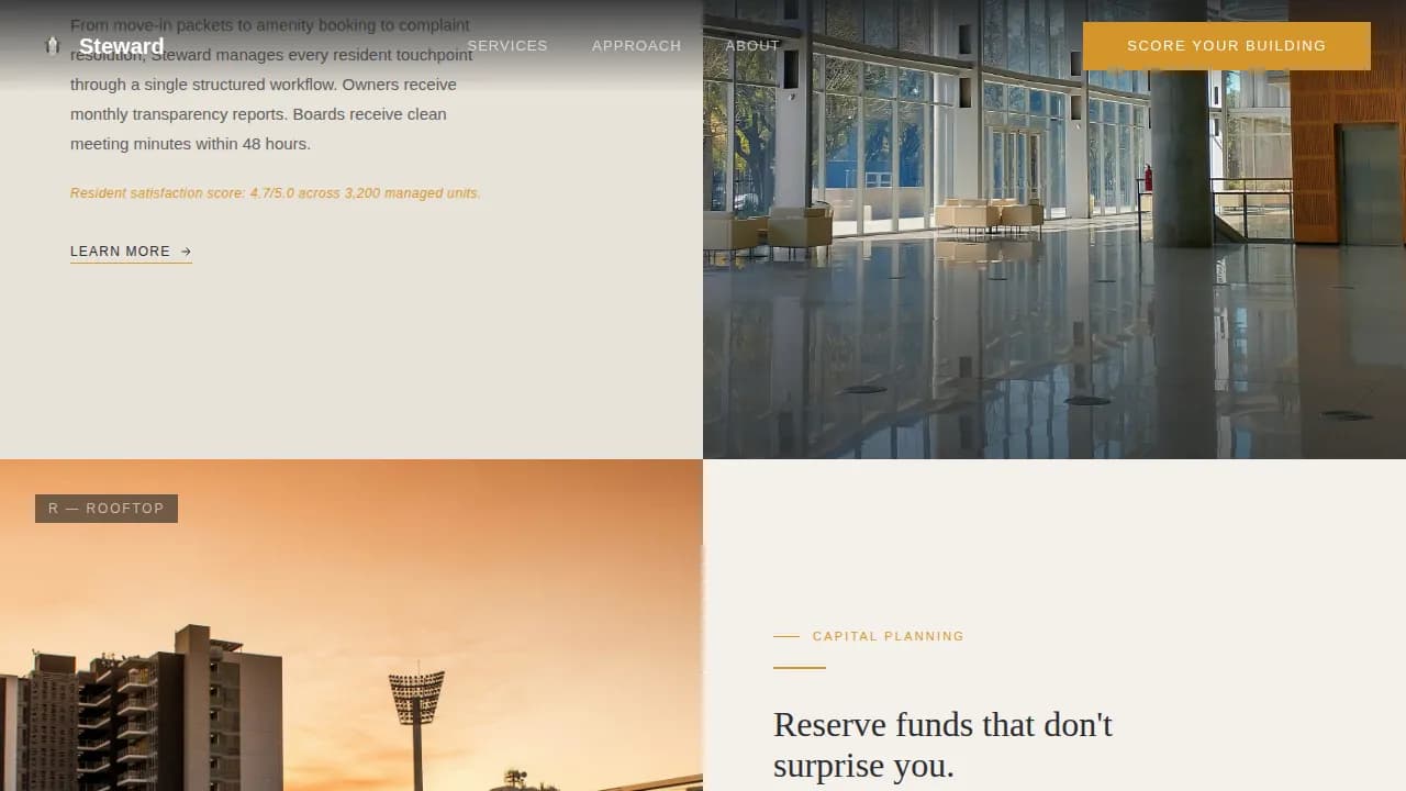 Condo & Apartment Real Estate Blog Website Template