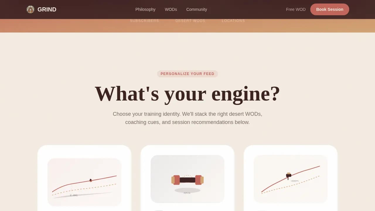 Surge — Dynamic Functional Fitness Landing Page Template