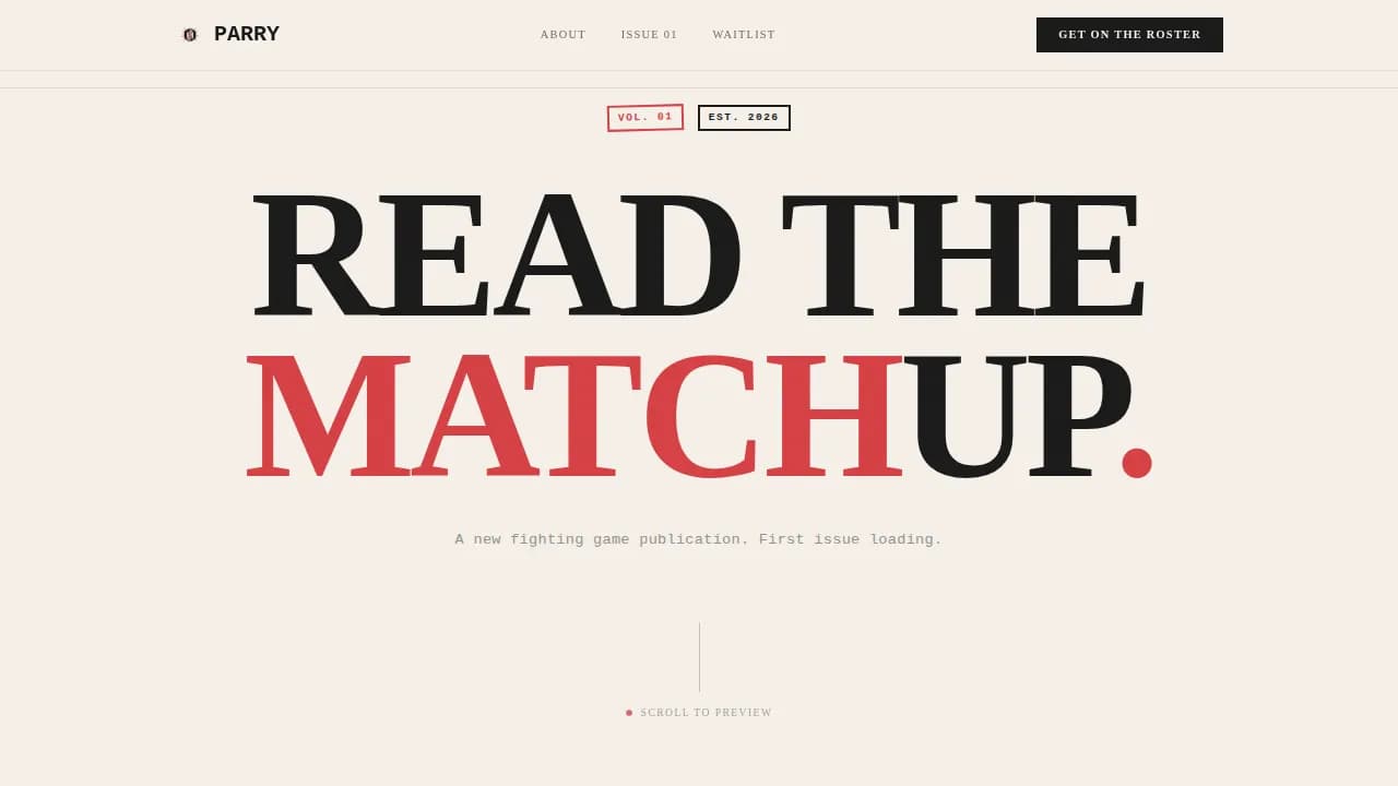 Gaming & Esports Blog Pre-Launch Website Template