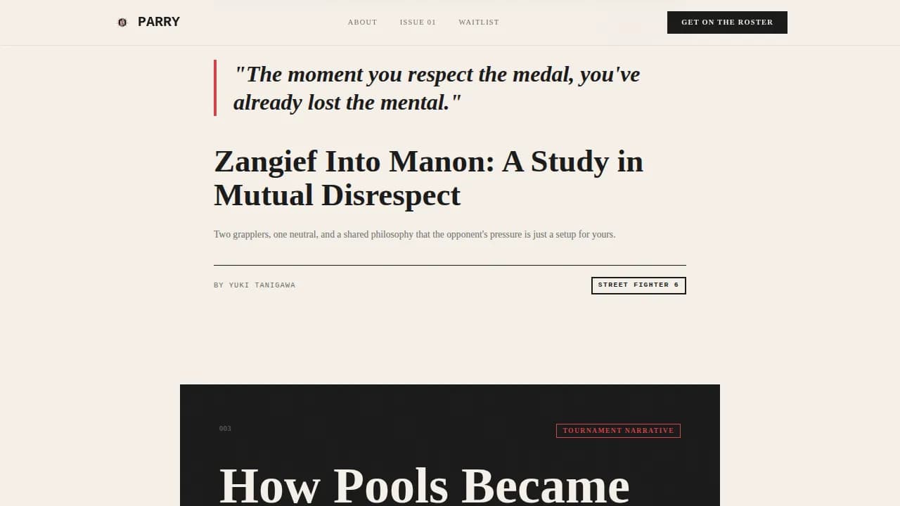 Gaming & Esports Blog Pre-Launch Website Template