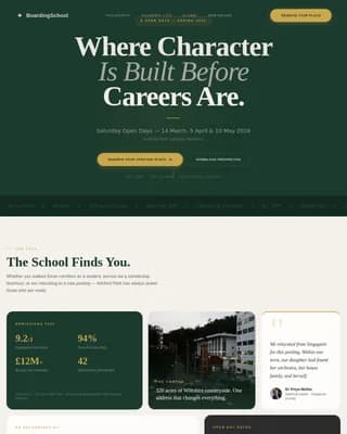 Complete School (K-12) Professional Website Template