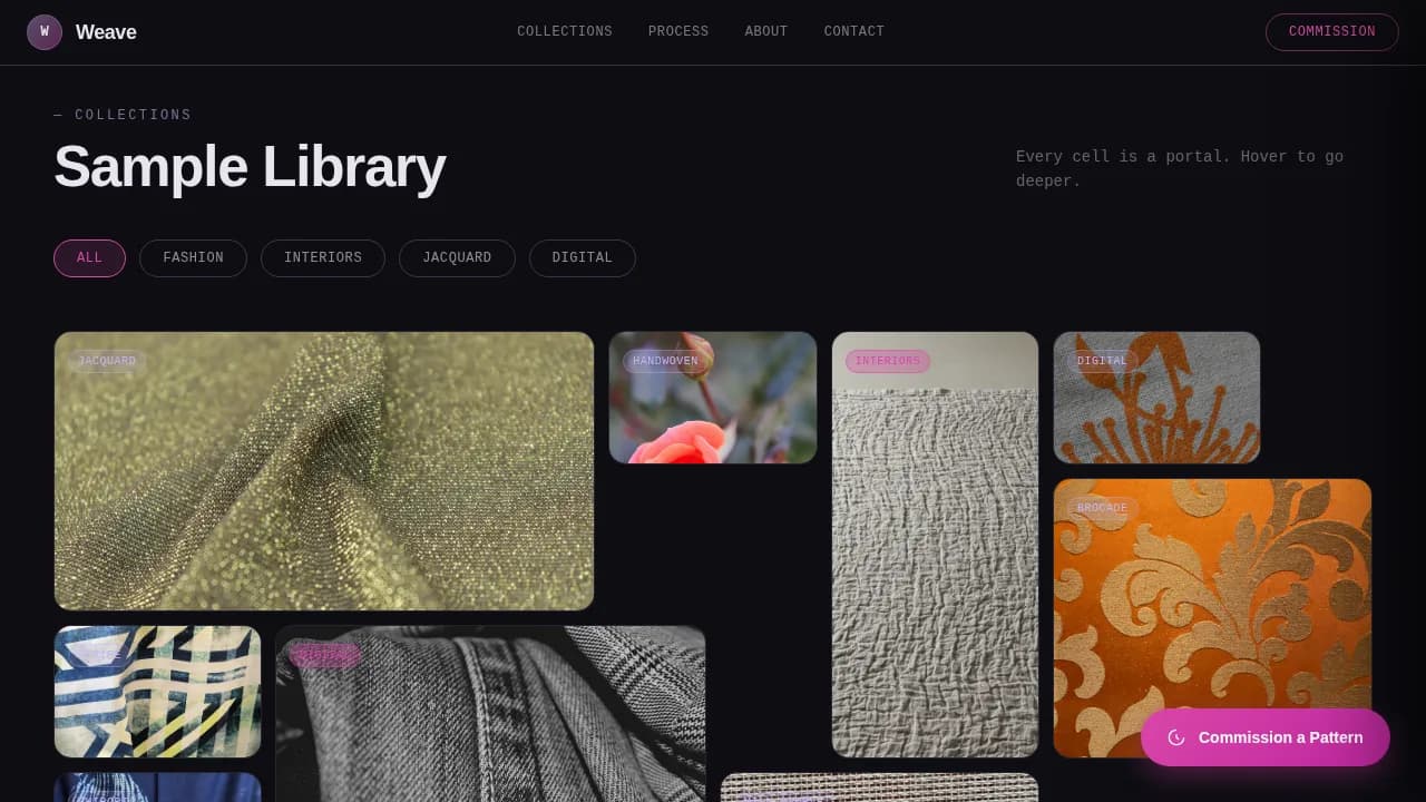 3D & Product Design Portfolio Portfolio Website Template