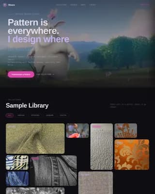 3D & Product Design Portfolio Portfolio Website Template