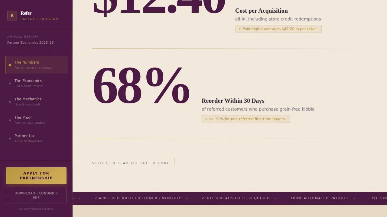 Advocate — Viral Pet Referral Landing Page Template