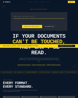 Elevate — Accessible Braille Design Landing Page Template