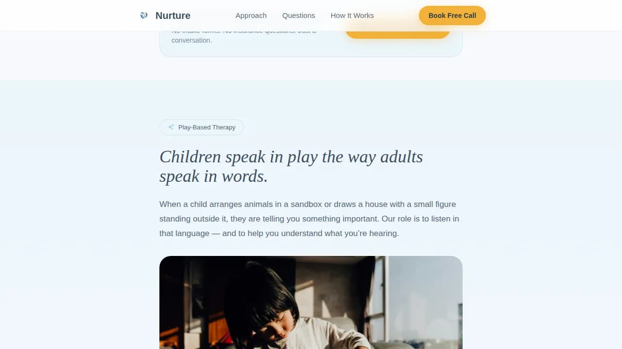 Advanced Pediatric & Child Health Appointment Booking Website Template