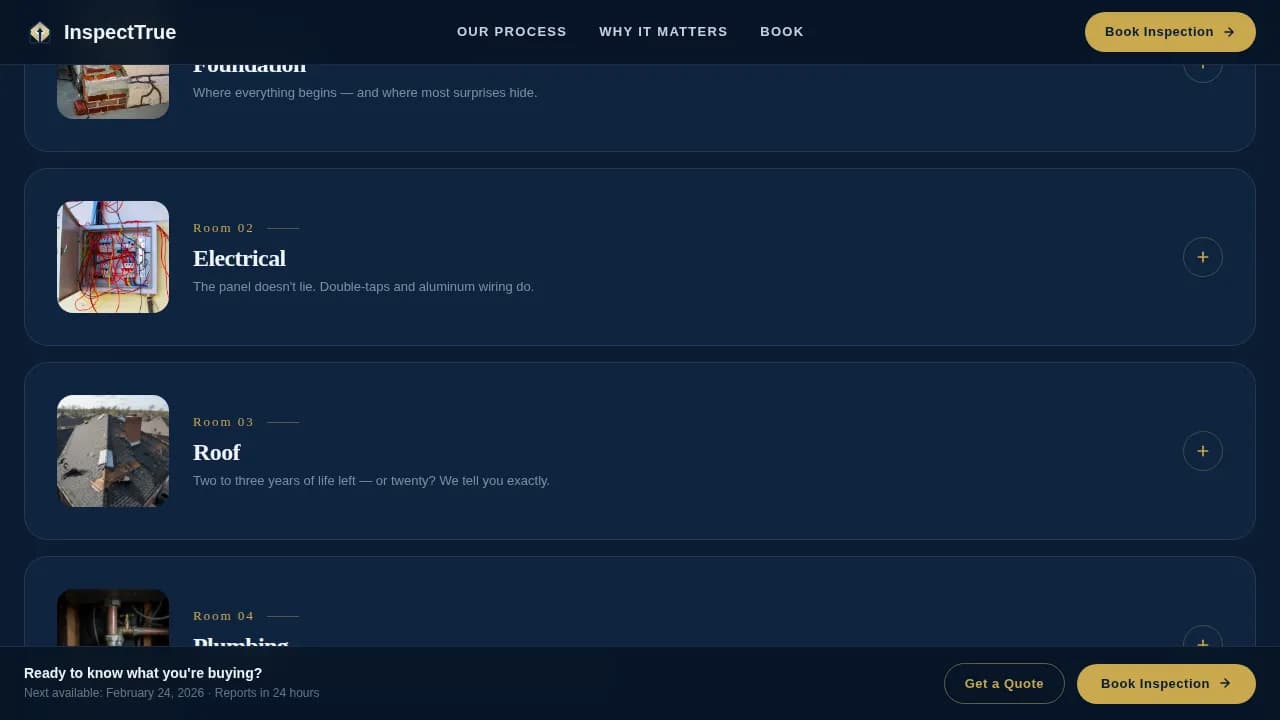 Certify — Expert Housing Inspector Landing Page Template