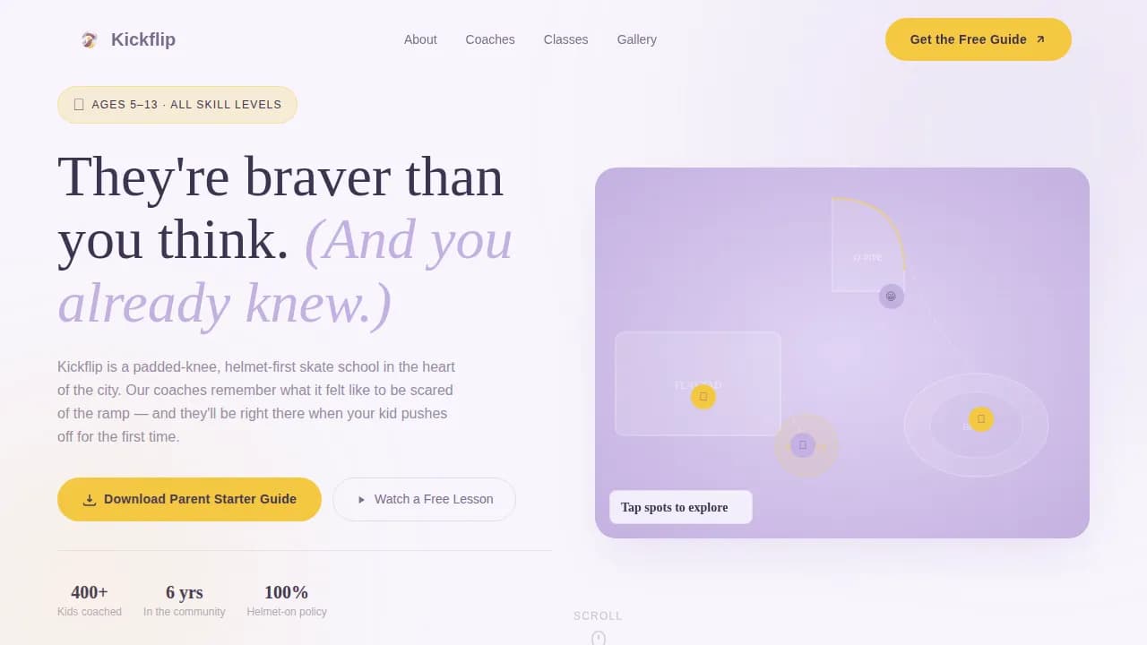 Shred — Dynamic Youth Skateboarding Landing Page Template