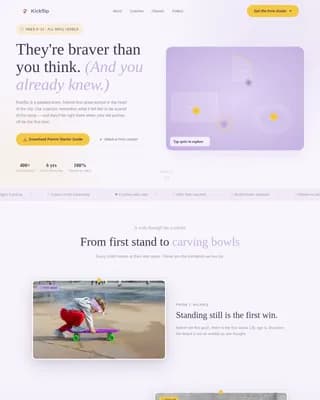 Shred — Dynamic Youth Skateboarding Landing Page Template