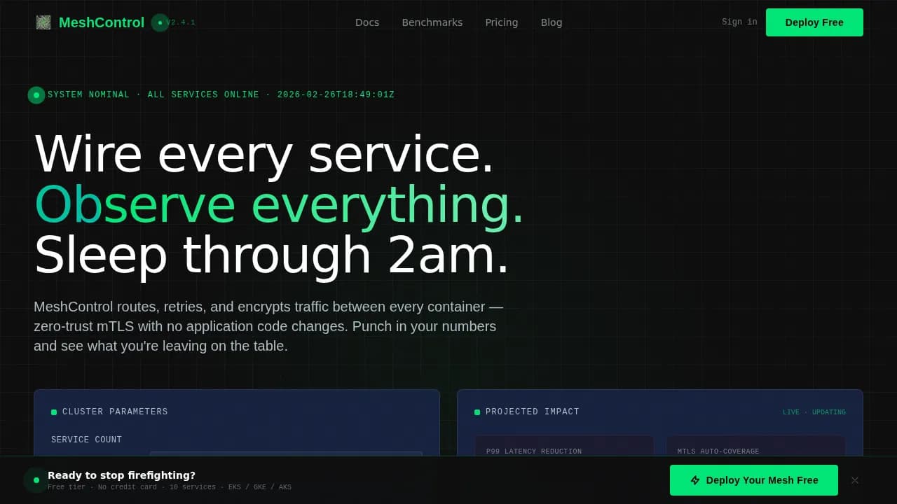 Cloud & DevOps Cost Estimator Website Template