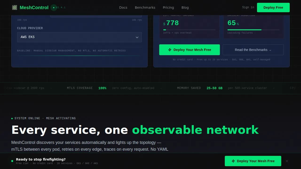 Cloud & DevOps Cost Estimator Website Template