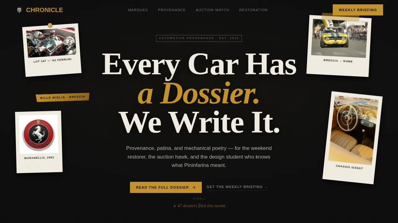 Expert Auto & Mobility Blog Blog & Content Website Template