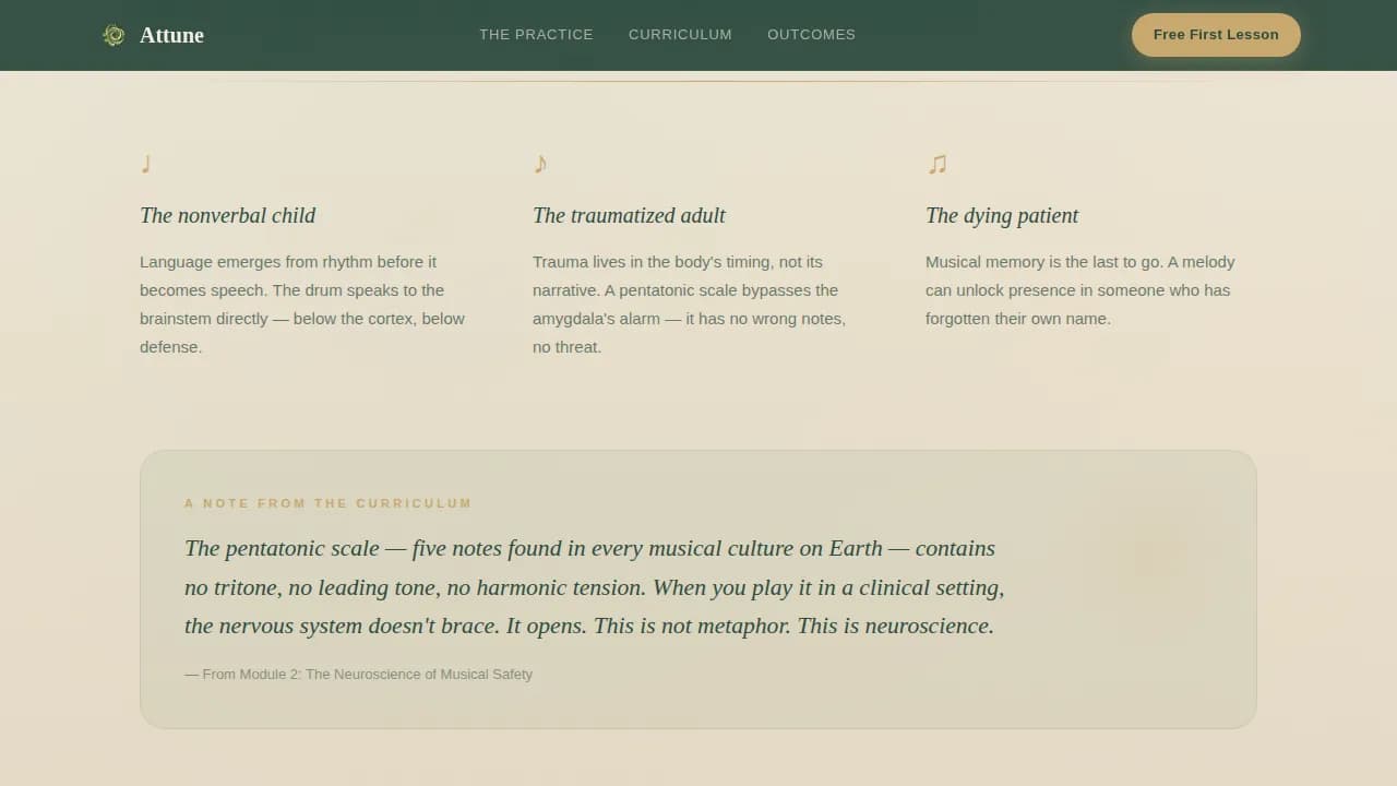 Advanced Wellness Modalities Professional Website Template