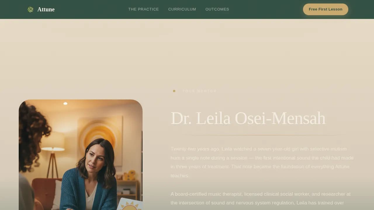 Advanced Wellness Modalities Professional Website Template