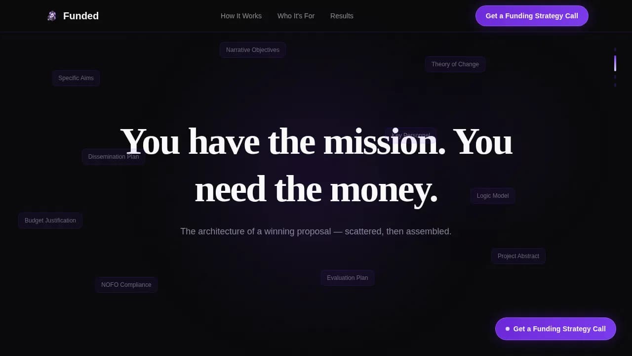 Writing & Content Portfolio Booking Website Template
