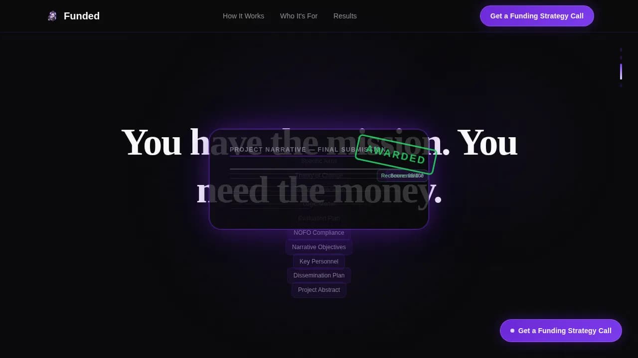 Writing & Content Portfolio Booking Website Template