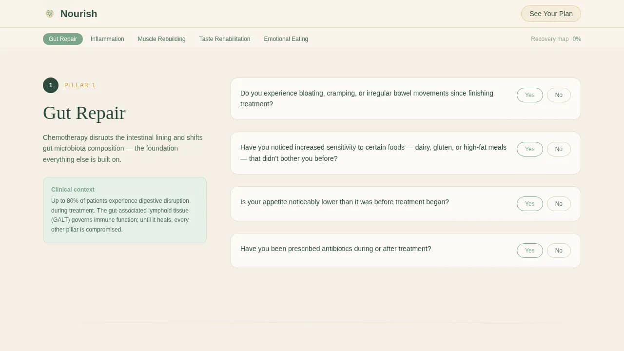Expert Cancer Recovery Care Professional Website Template