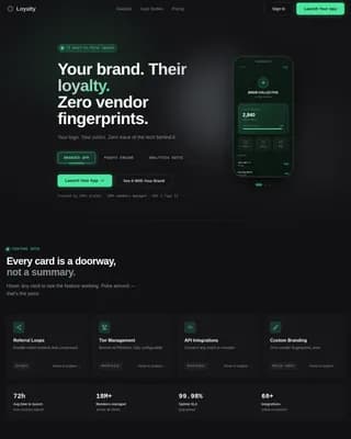 Rewards — Instant Branded Incentive Landing Page Template