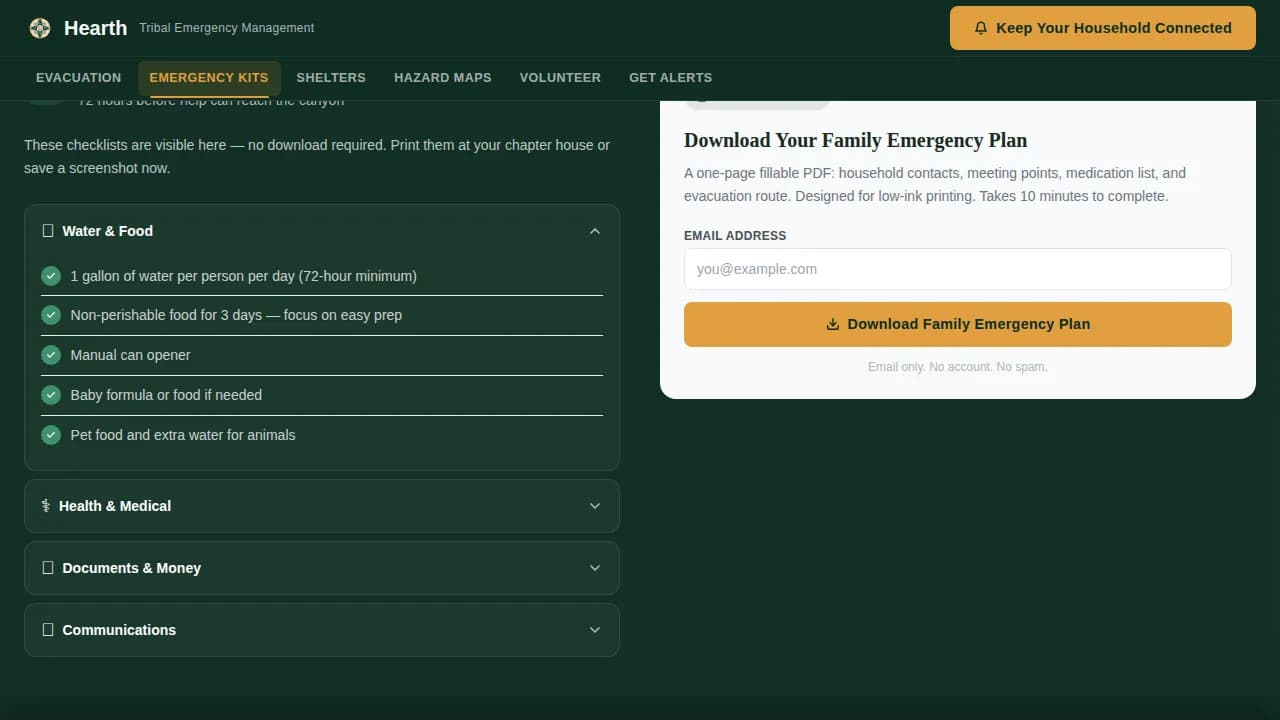Specialist Emergency Management Government Professional Website Template