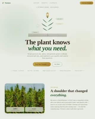 Dispensary & Retail Professional Website Template