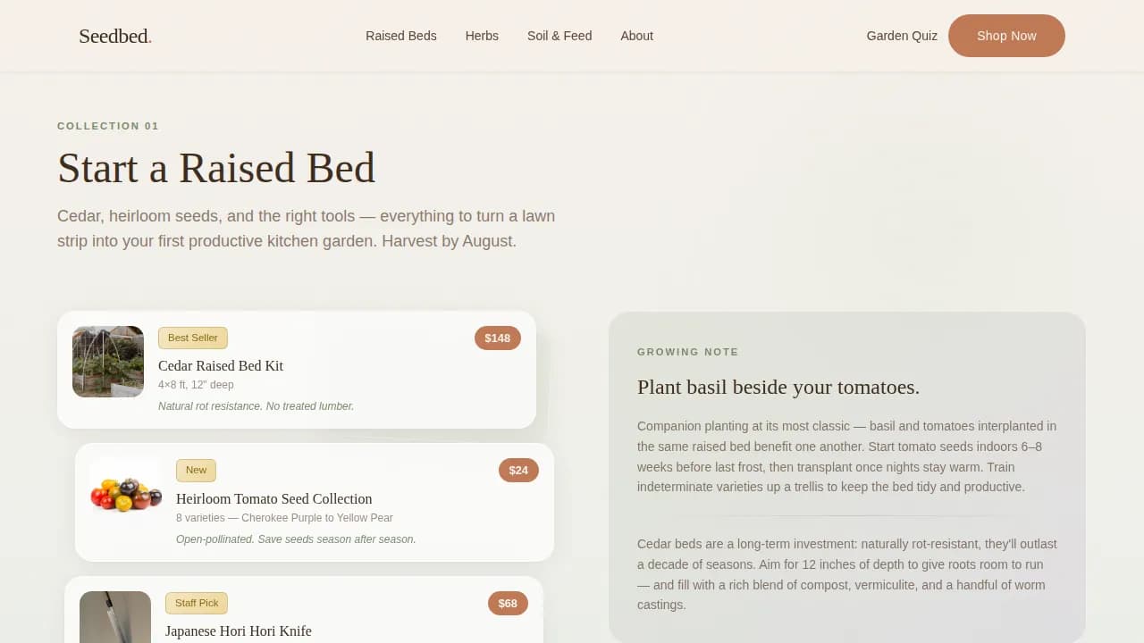 Hobby & Passion Supplies Blog & Content Website Template