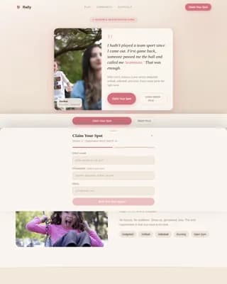 Advanced LGBTQ+ Organization Reviews & Social Proof Website Template