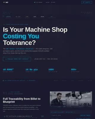 Metal & Steel Fabrication Reviews Website Template