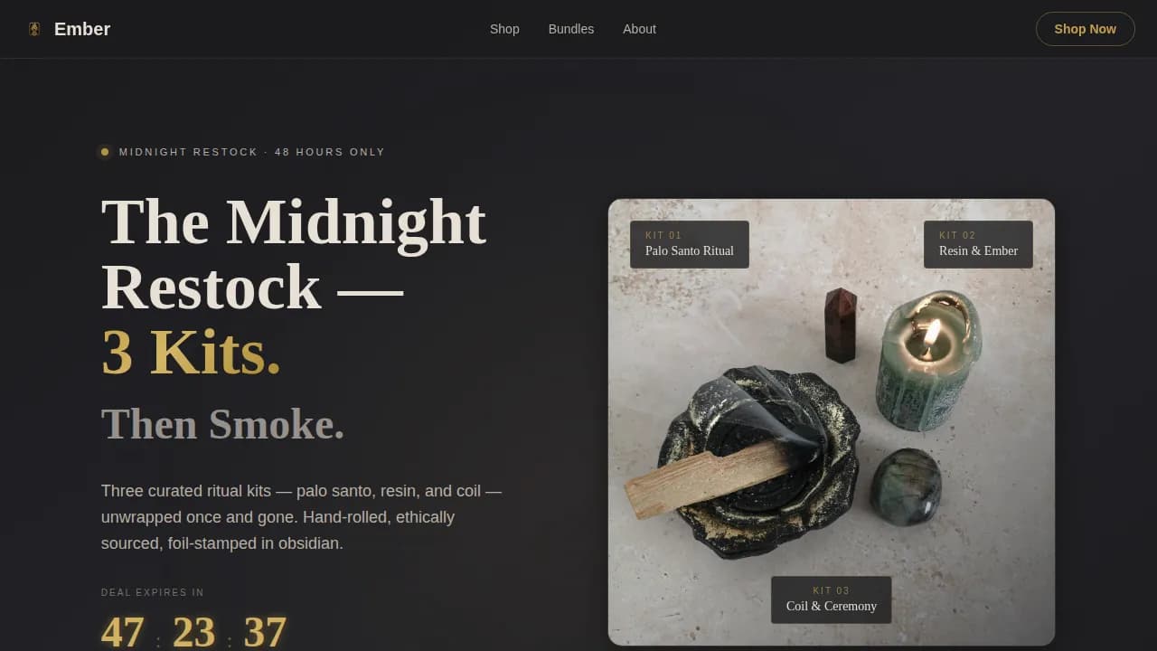 Complete Home Décor & Lifestyle Pre-Launch & Coming Soon Website Template