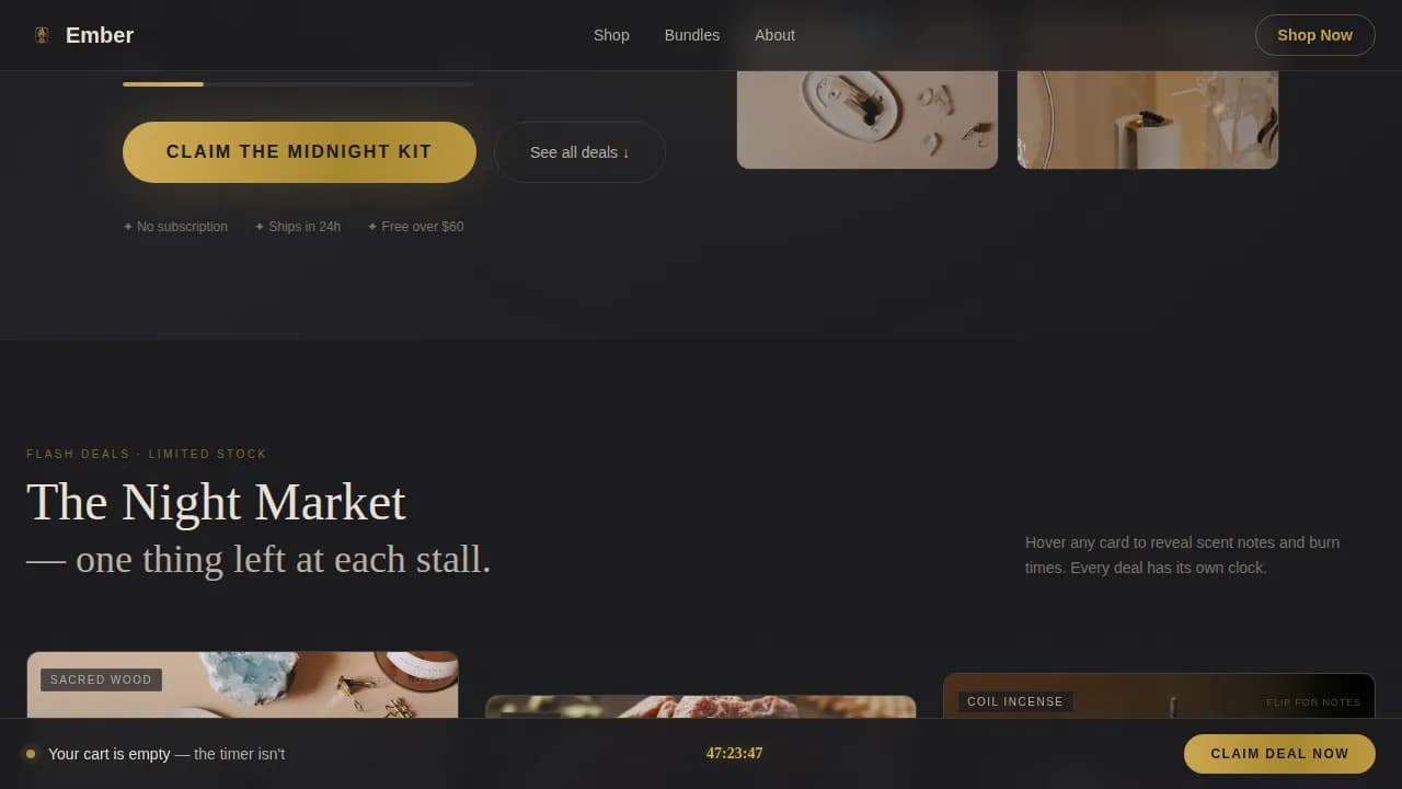 Complete Home Décor & Lifestyle Pre-Launch & Coming Soon Website Template