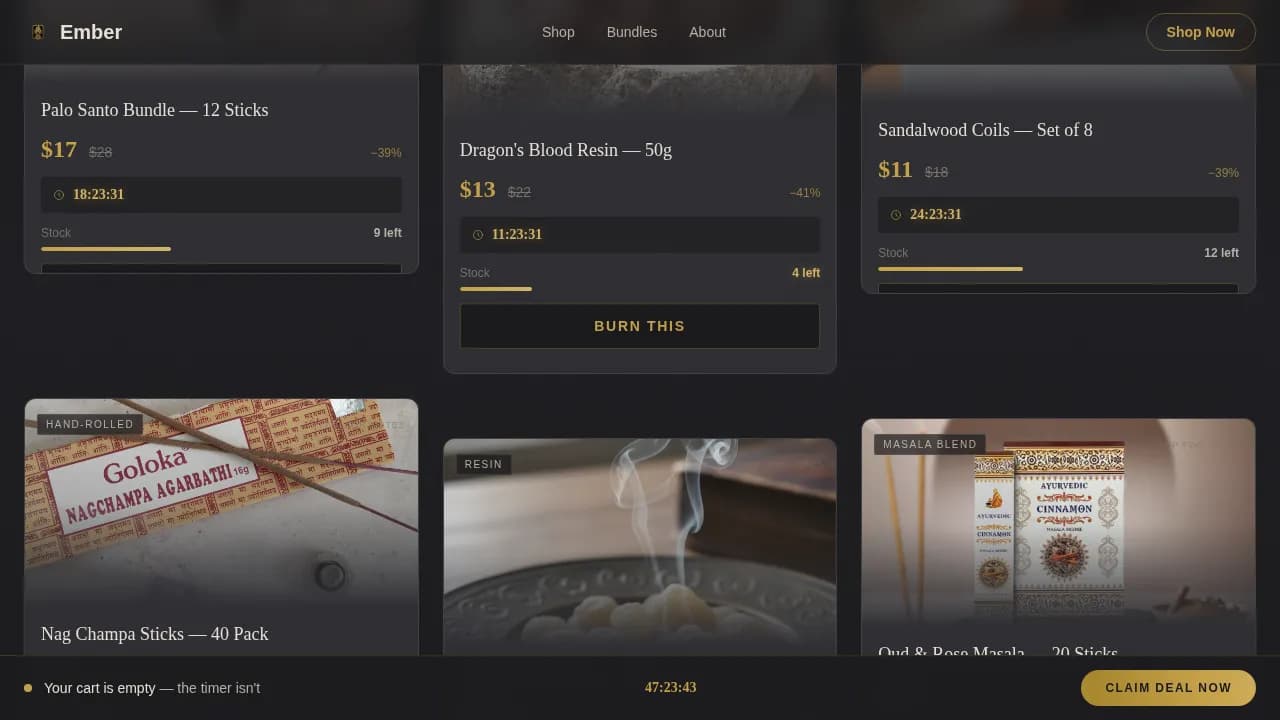 Complete Home Décor & Lifestyle Pre-Launch & Coming Soon Website Template