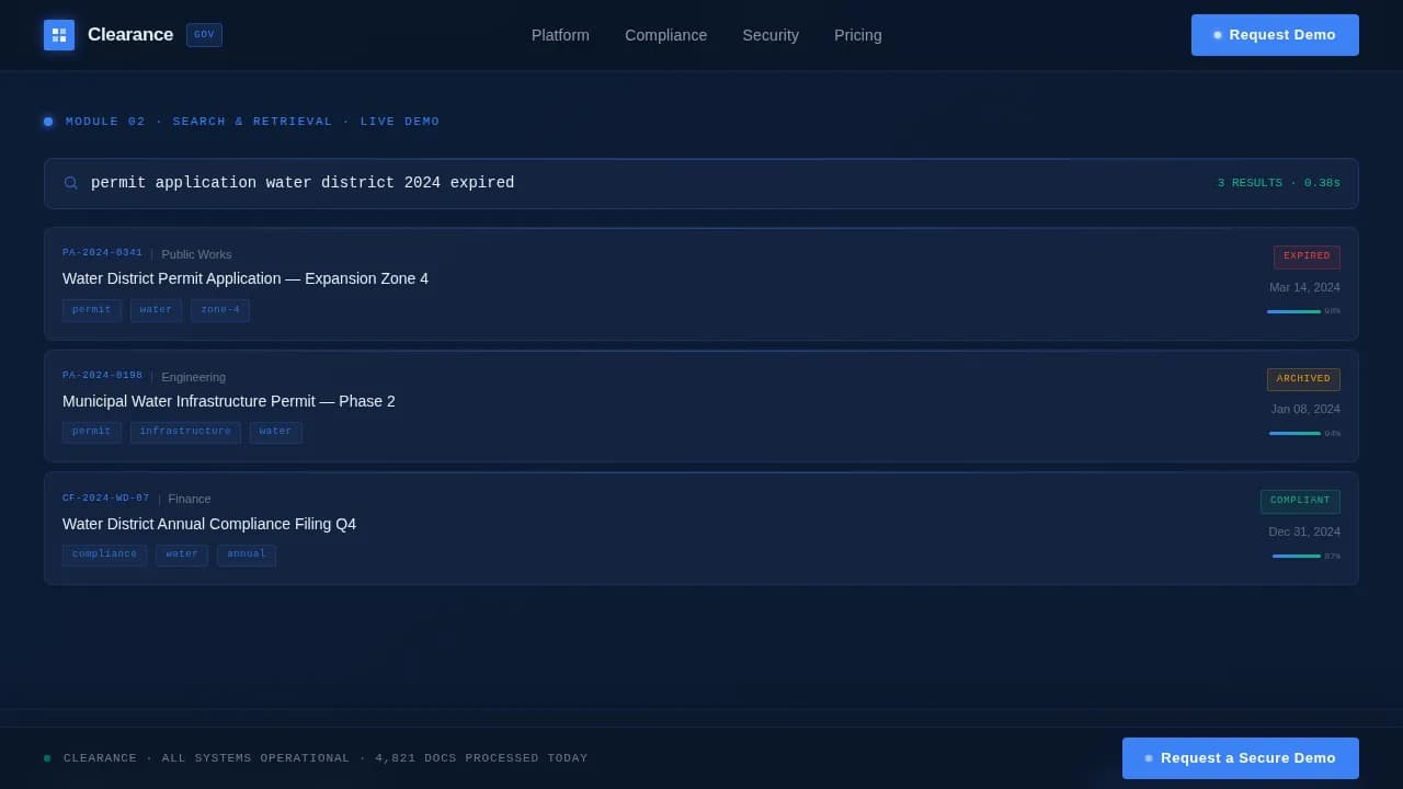 Complete Government Software Privacy Policy & Terms Website Template