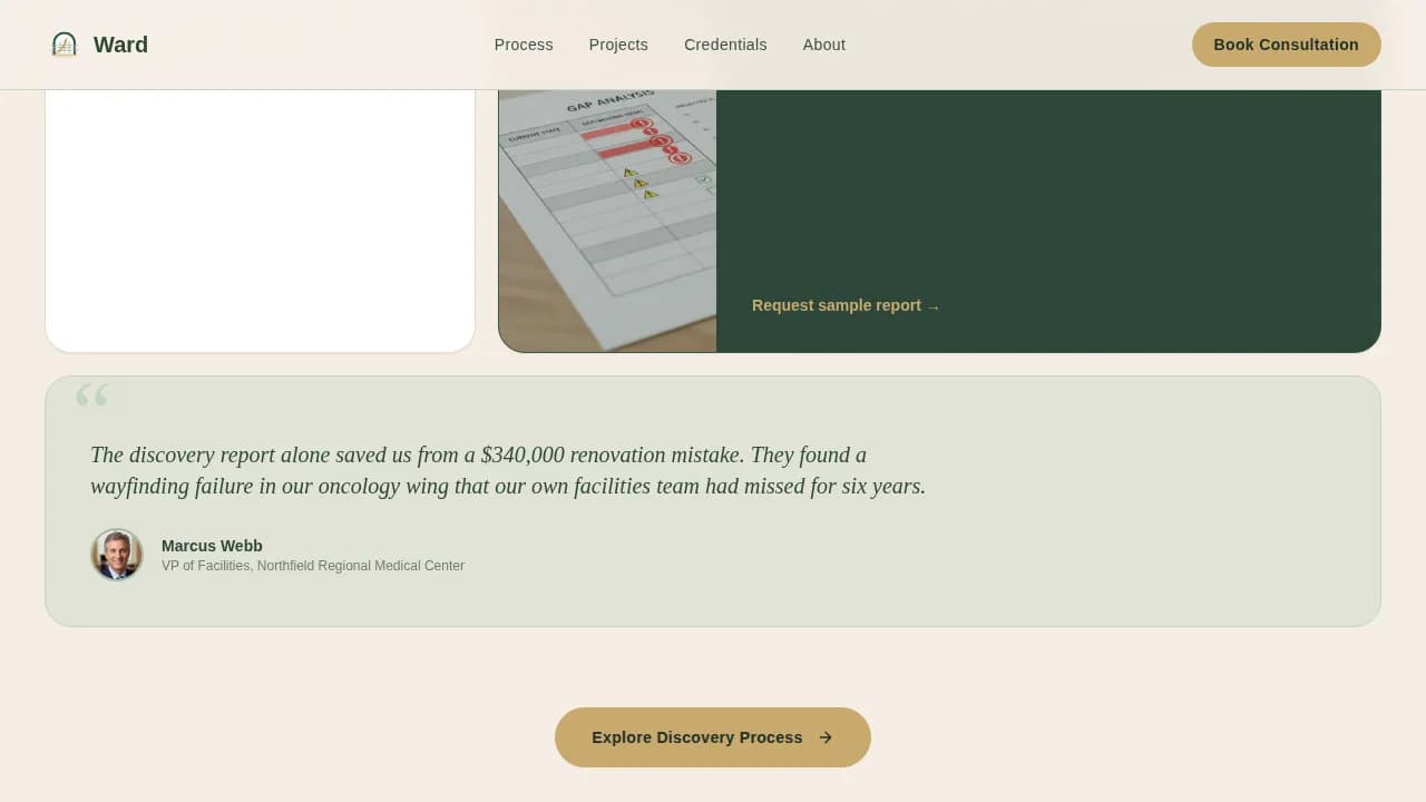 Hospital & Clinic Construction Booking Website Template