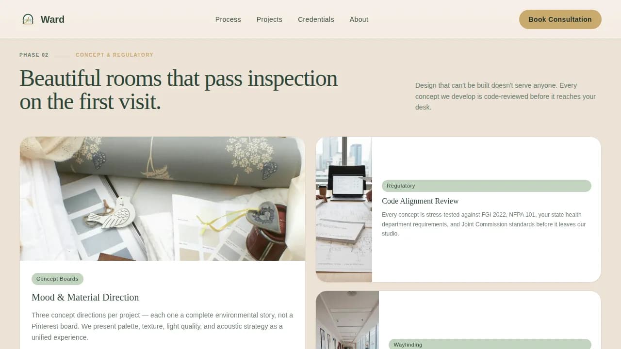 Hospital & Clinic Construction Booking Website Template