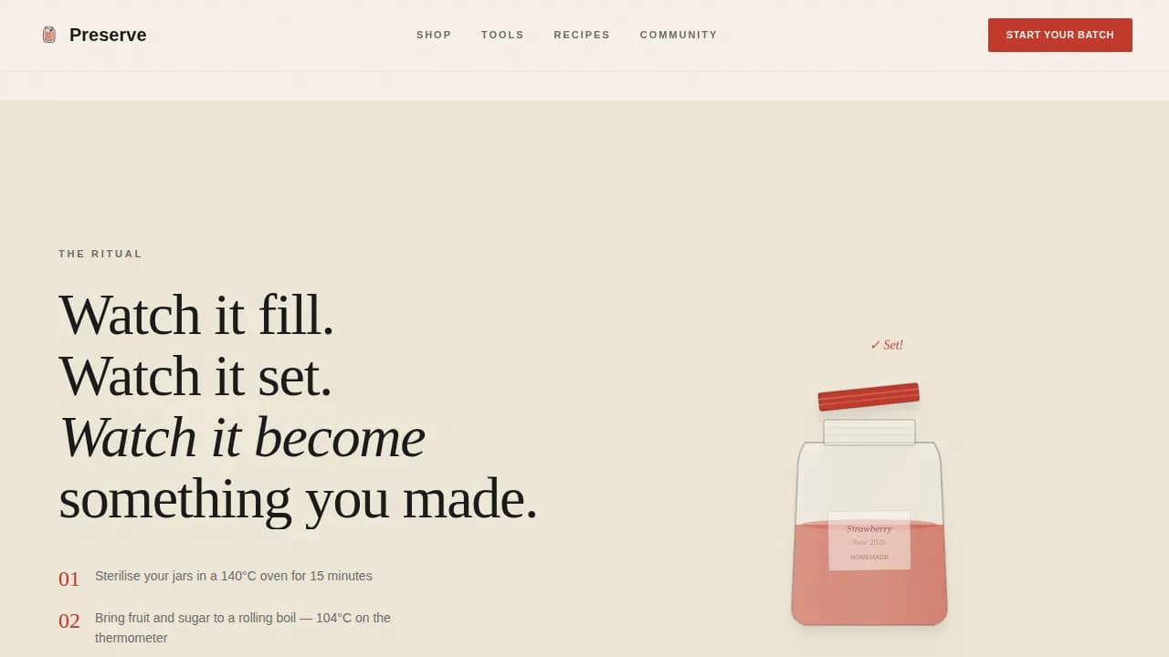 Hobby & Passion Supplies Professional Website Template