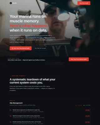 Port & Harbor Comparison Website Template