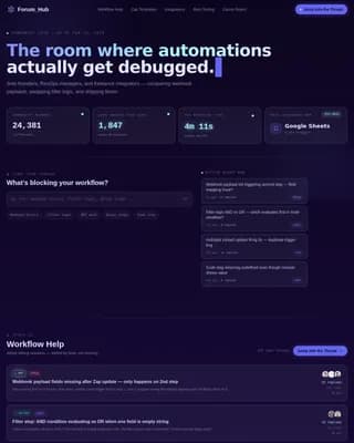 Nexus — Seamless Workflow Automation Landing Page Template